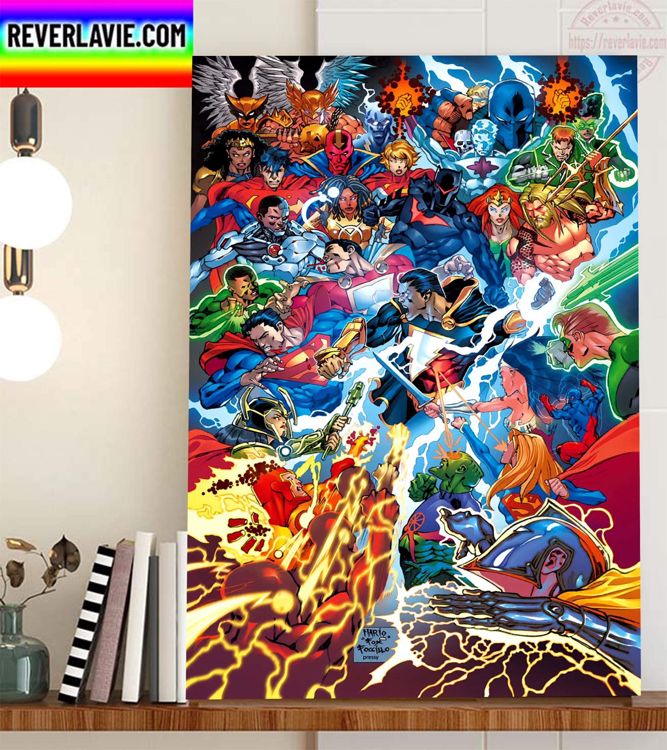 Black Adam Cover All Characters DC Comics Home Decor Poster Canvas Black Adam Cover All Characters DC Comics Home Decor Poster Canvas