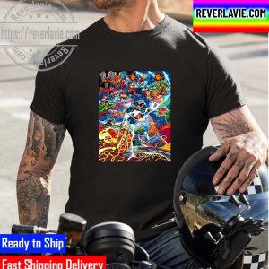 Black Adam Cover All Characters DC Comics Unisex T-Shirt