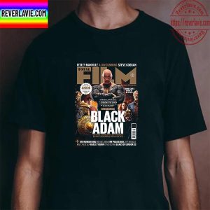 Black Adam Total Film Magazine Cover Unisex T-Shirt