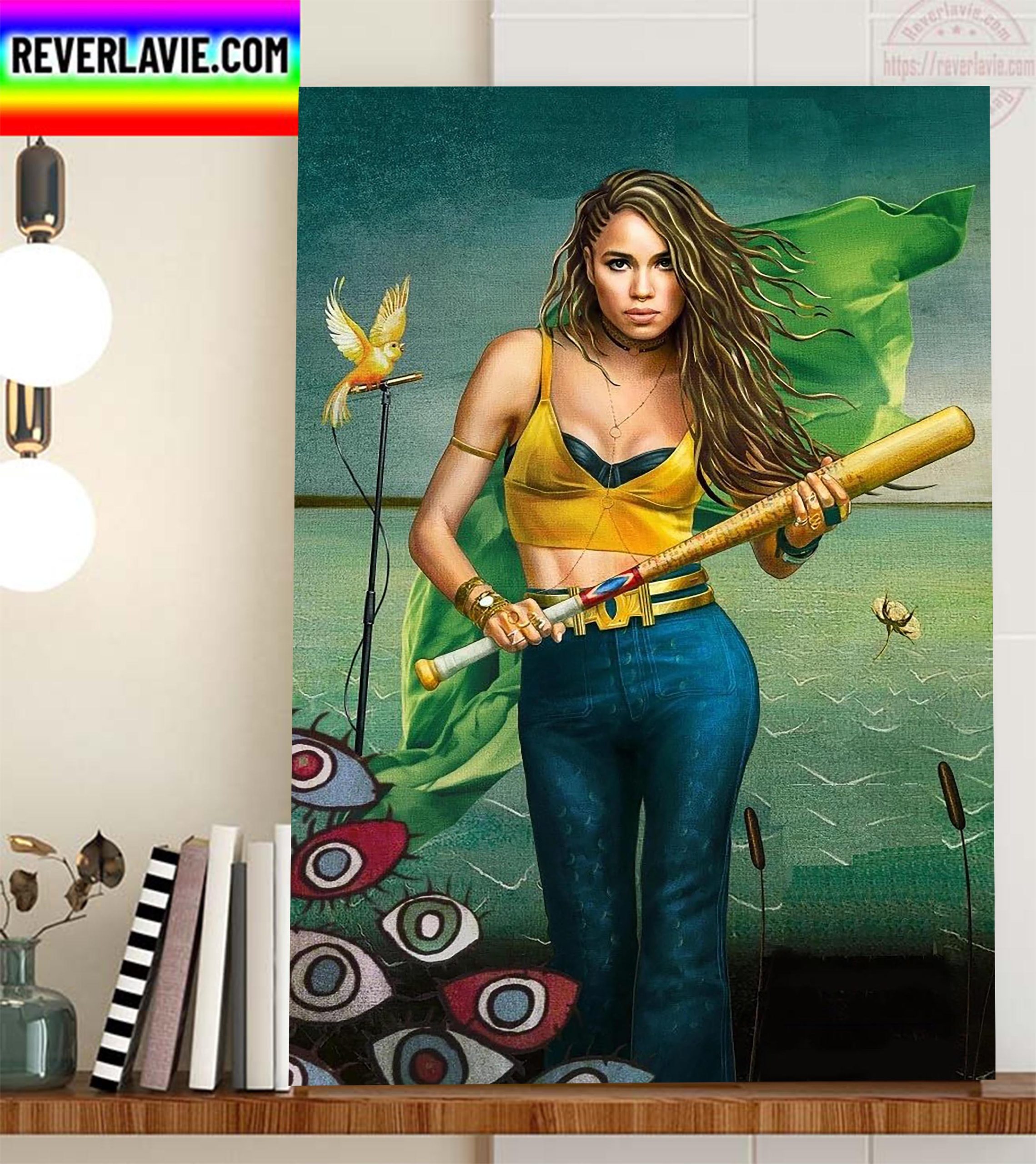Black Canary With Jurnee Smollett and Misha Green Home Decor Poster Canvas Black Canary With Jurnee Smollett and Misha Green Home Decor Poster Canvas