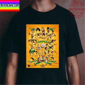 Brazil Champs Conmebol Copa America Femenina Colombia 2022 Unisex T-Shirt