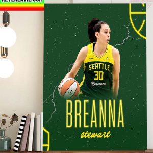Breanna Stewart In Seattle Storm WNBA Home Decor Poster Canvas