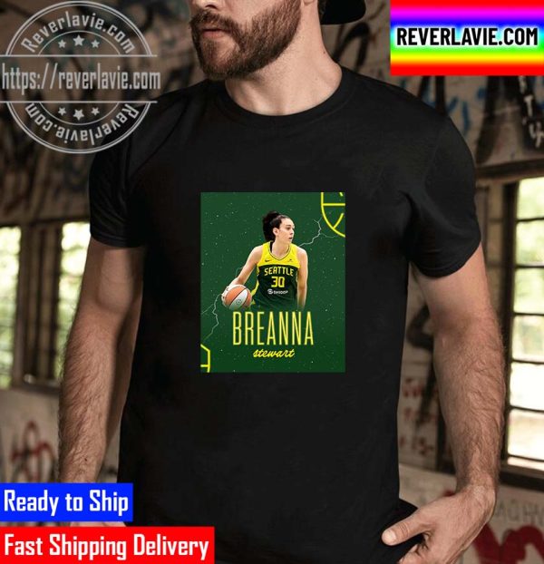 Breanna Stewart In Seattle Storm WNBA Unisex T-Shirt