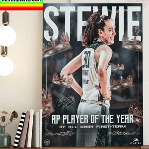 Breanna Stewart Is Your AP Player of the Year and AP All WNBA First Team Home Decor Poster Canvas