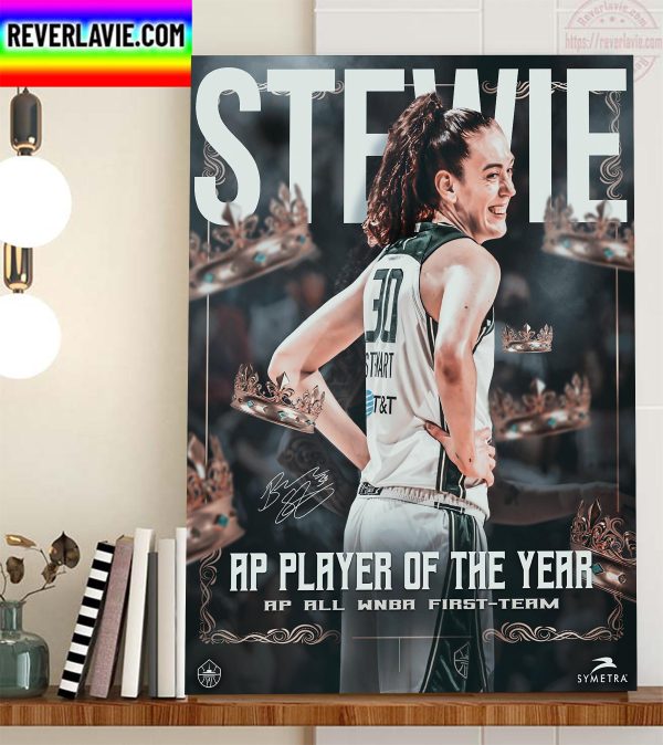 Breanna Stewart Is Your AP Player of the Year and AP All WNBA First Team Home Decor Poster Canvas