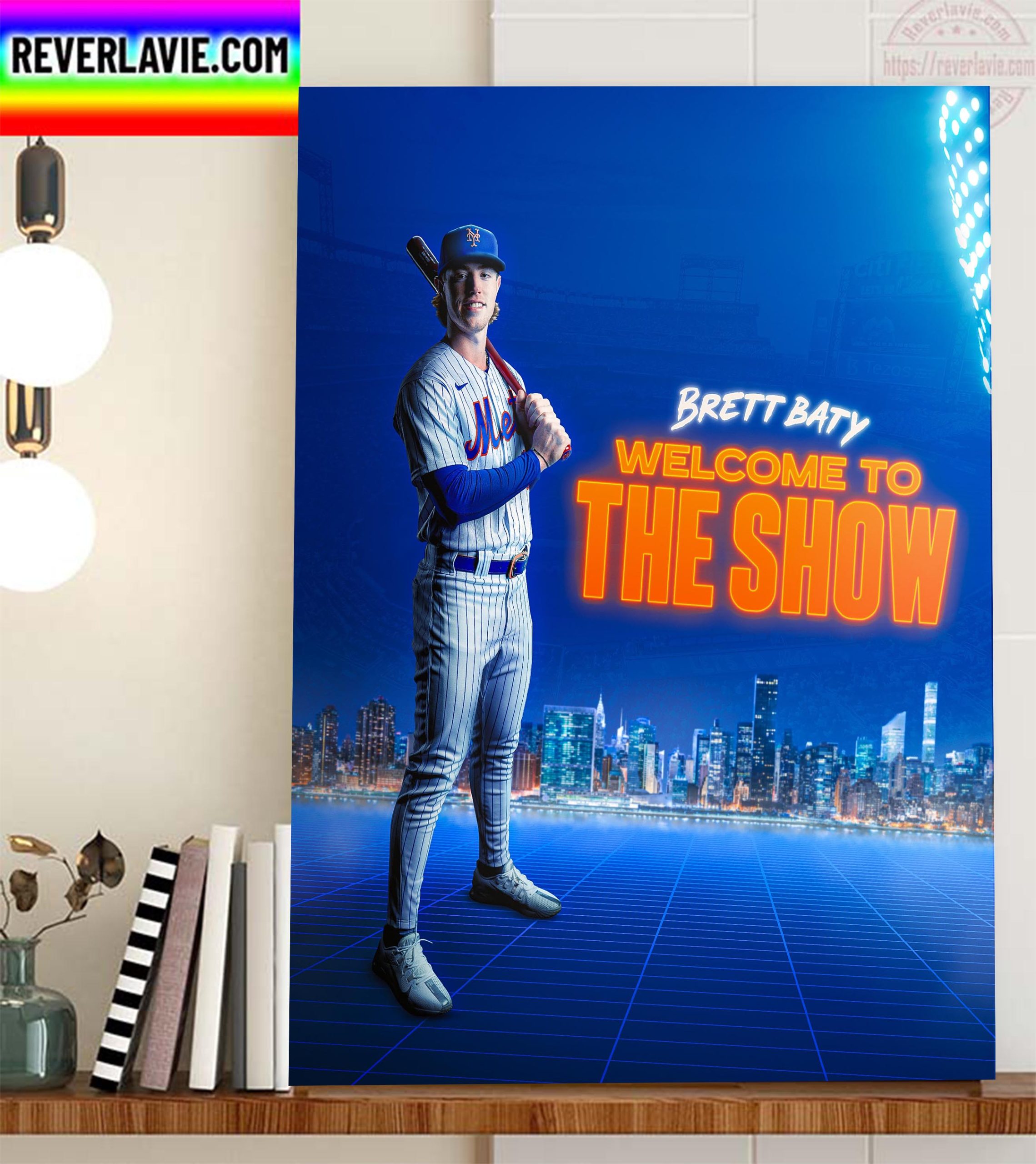 Brett Baty Welcome To The Show Home Decor Poster Canvas Brett Baty Welcome To The Show Home Decor Poster Canvas