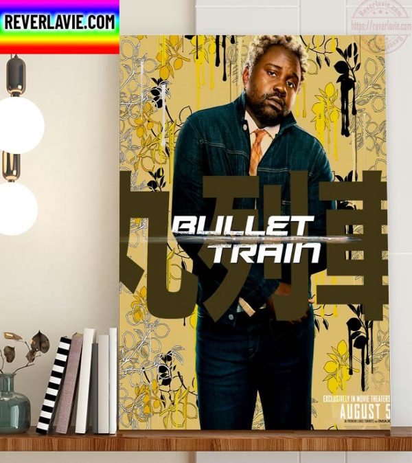 Bullet Train Lemon Home Decor Poster Canvas