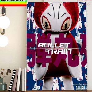 Bullet Train Momomon Home Decor Poster Canvas