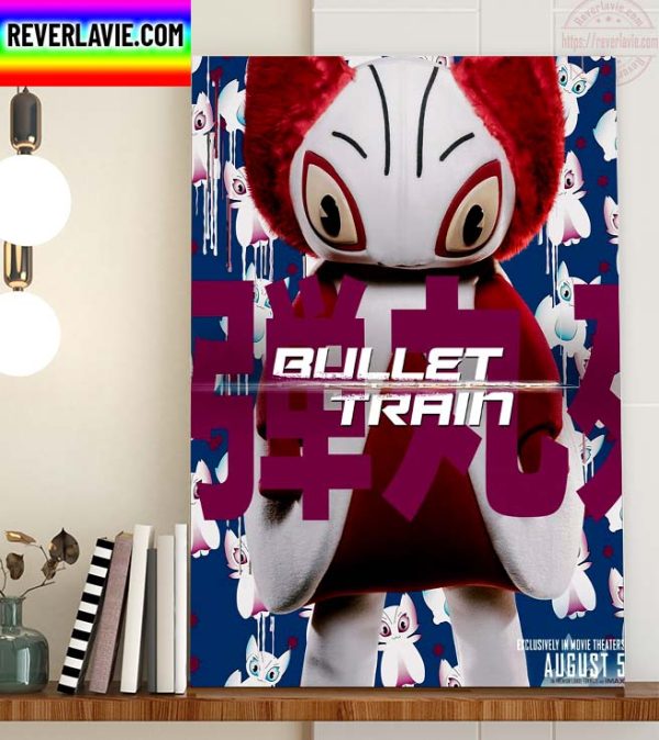 Bullet Train Momomon Home Decor Poster Canvas