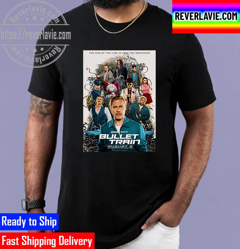 Bullet Train New Poster Unisex T-Shirt Bullet Train New Poster Unisex T-Shirt