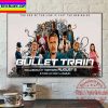 Bullet Train Wolf Home Decor Poster Canvas