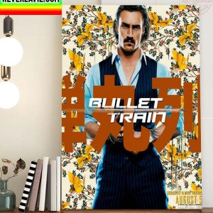 Bullet Train Tangerine Home Decor Poster Canvas