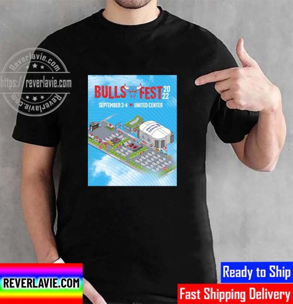 Bulls Fest 2022 United Center Unisex T-Shirt