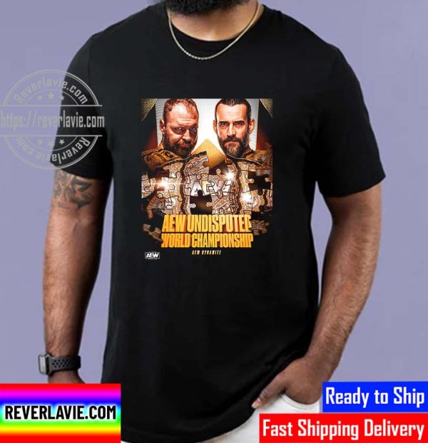 CM Punk and Jon Moxley for AEW Undisputed World Championship on AEW Dynamite Unisex T-Shirt