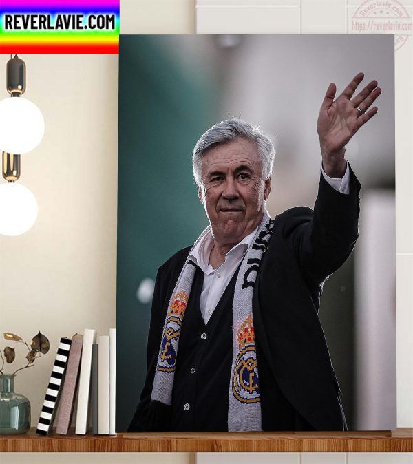 Carlo Ancelotti Is Best Manager Football Home Decor Poster Canvas