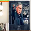 Carlo Ancelotti Is 2021 2022 UEFA Mens Coach Of The Year Home Decor Poster Canvas