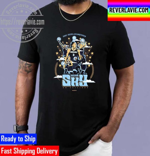 Chicago Sky 2021 WNBA Champions Fan Art Unisex T-Shirt