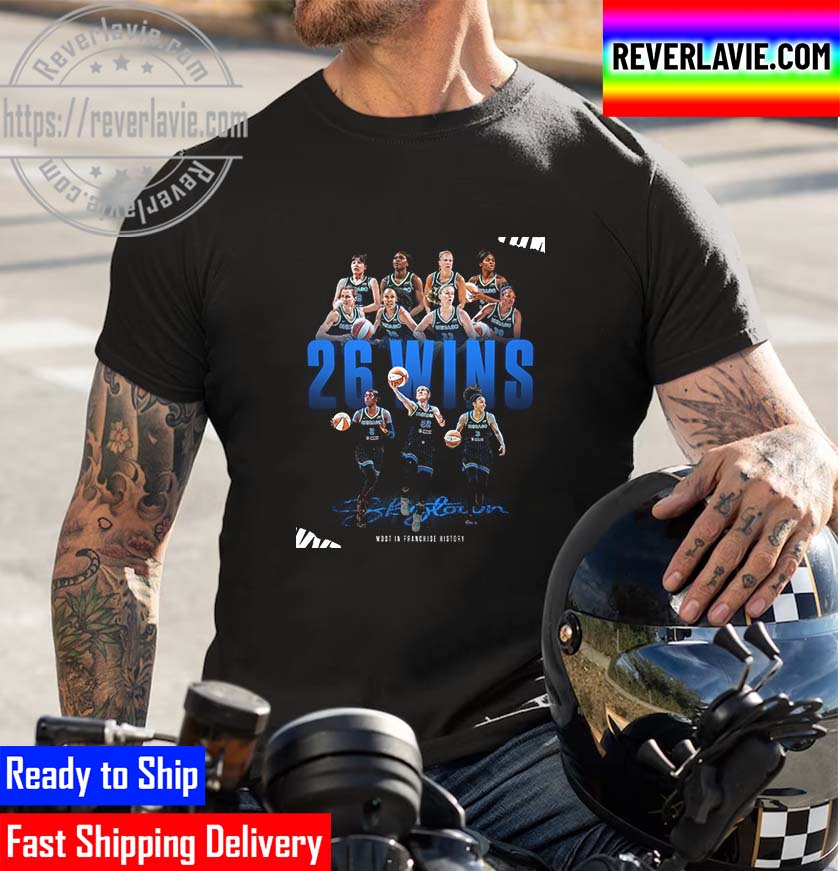 Chicago Sky 26 Wins Most In Franchise History Unisex T-Shirt Chicago Sky 26 Wins Most In Franchise History Unisex T-Shirt