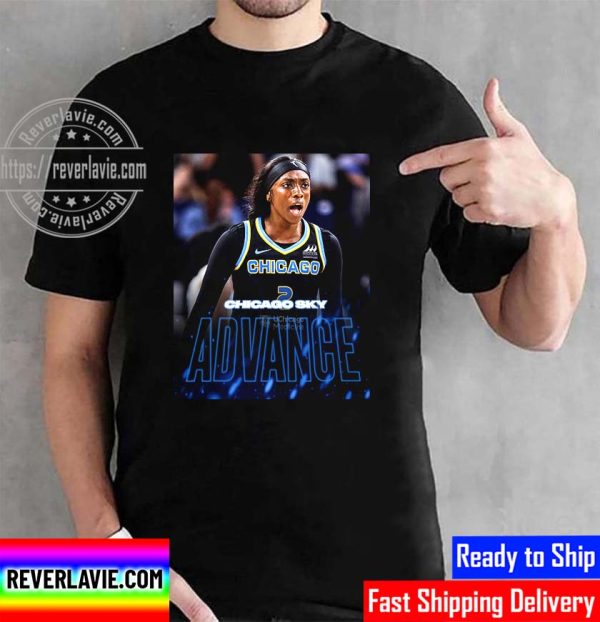 Chicago Sky Advance In The WNBA Playoffs Unisex T-Shirt