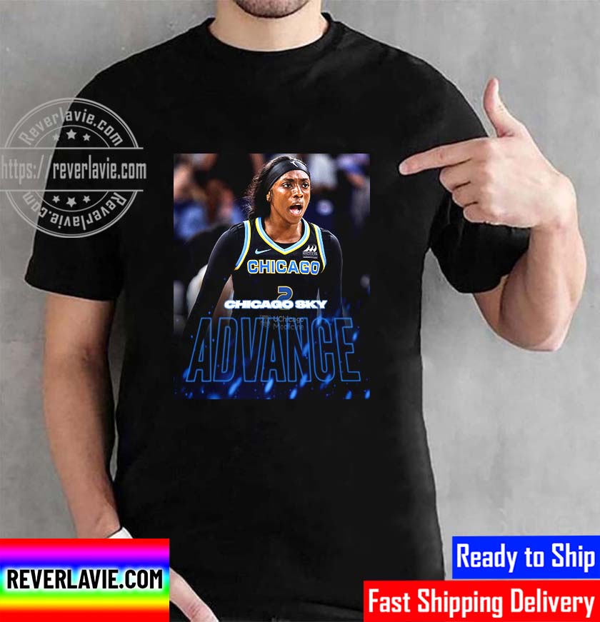 Chicago Sky Advance In The WNBA Playoffs Unisex T-Shirt Chicago Sky Advance In The WNBA Playoffs Unisex T-Shirt