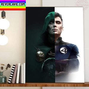 Cillian Murphy x Fantastic 4 Fan Art Home Decor Poster Canvas