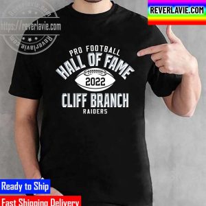 Cliff Branch Pro Football Hall of Fame Unisex T-Shirt