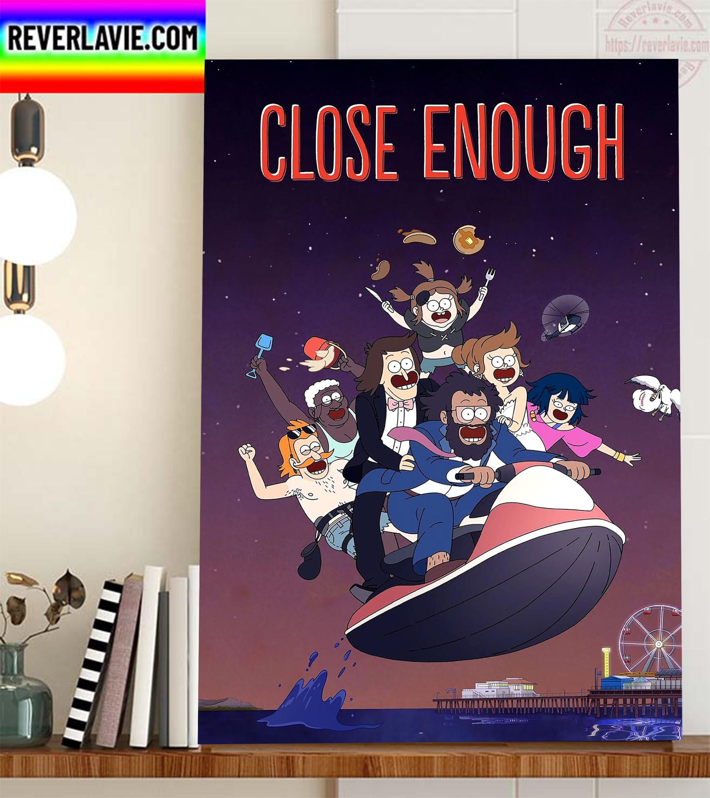 Close Enough Poster Movie Home Decor Poster Canvas Close Enough Poster Movie Home Decor Poster Canvas