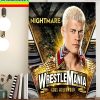Carmella In WWE WrestleMania Goes Hollywood Home Decor Poster Canvas