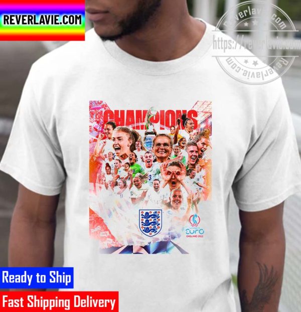 Congratulations Lionesses England Champions WEURO 2022 First Ever European Championship Unisex T-Shirt