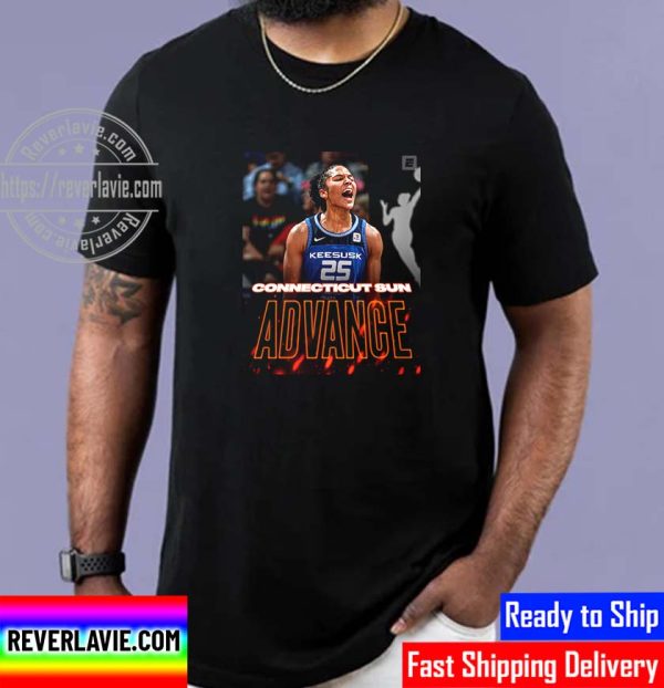 Connecticut Sun Advance WNBA Playoffs Unisex T-Shirt