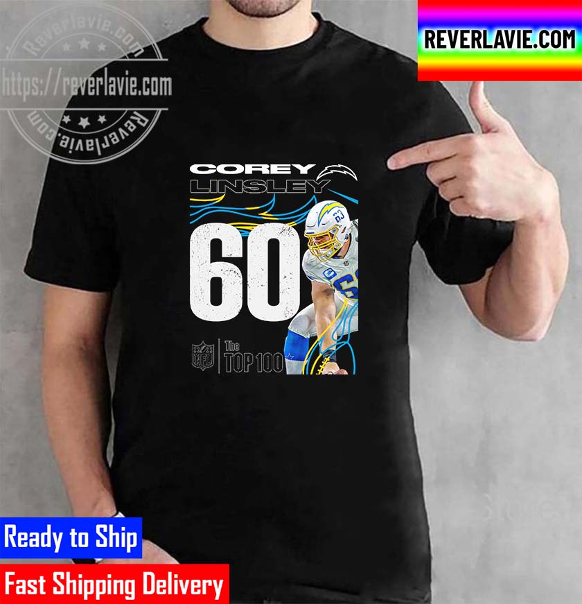 Corey Linsley In The NFL Top 100 Players Of 2022 Unisex T-Shirt Corey Linsley In The NFL Top 100 Players Of 2022 Unisex T-Shirt