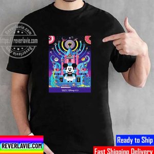D23 Poster Old And New Disney Characters Unisex T-Shirt