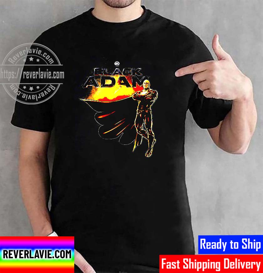 DC Comics Black Adam Promo Art Unisex T-Shirt DC Comics Black Adam Promo Art Unisex T-Shirt