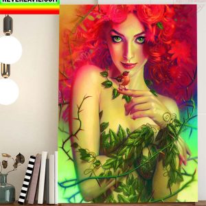 DC Comics Gotham City Poison Ivy Home Decor Poster Canvas