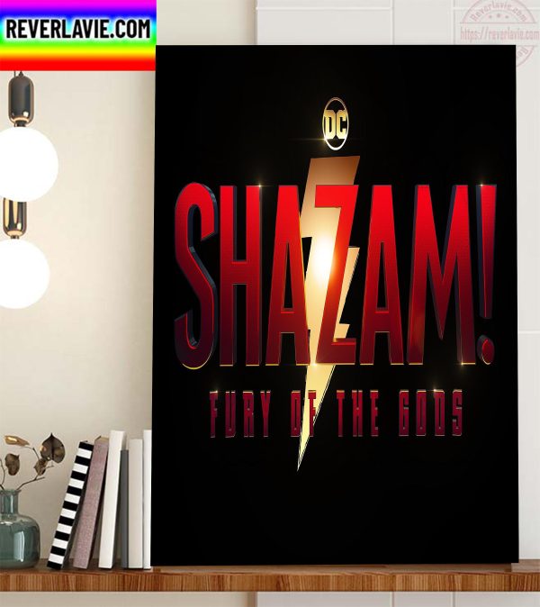 DC Comics Shazam Fury of the Gods Home Decor Poster Canvas
