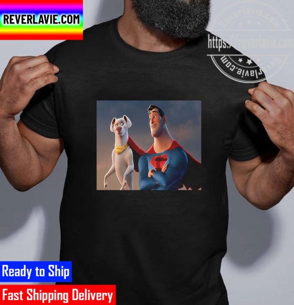 DC League Of Super Pets Super Dog x Super Man Unisex T-Shirt