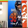 Devin White In The NFL Top 100 Players Of 2022 Home Decor Poster Canvas