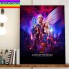 Black Adam Total Film Magazine Cover Home Decor Poster Canvas