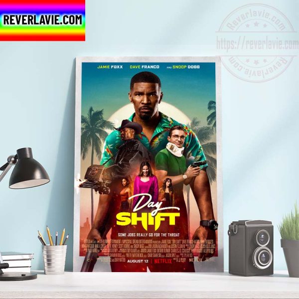 Day Shift New Poster Movie Home Decor Poster Canvas
