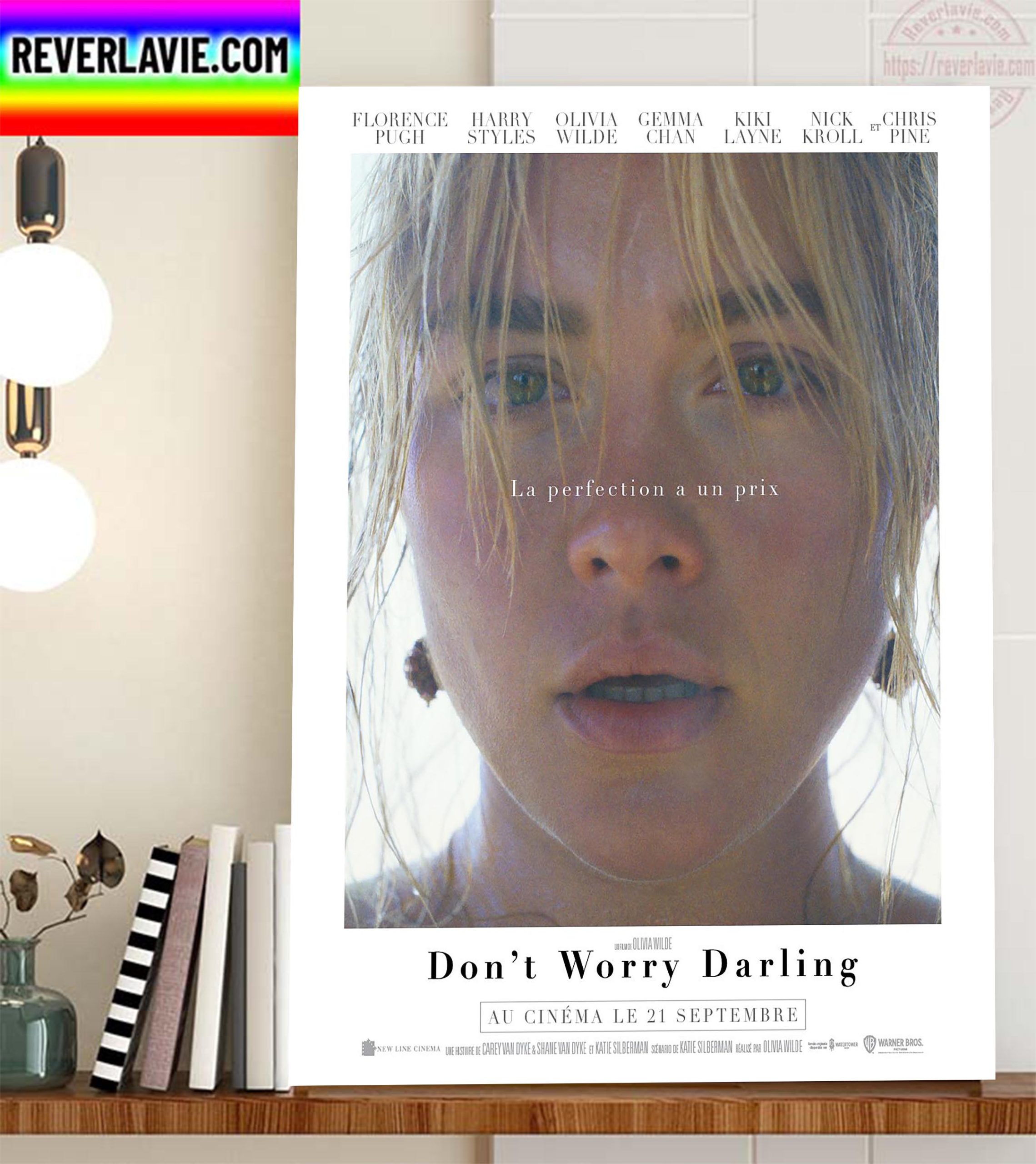 Dont Worry Darling French Poster Home Decor Poster Canvas Dont Worry Darling French Poster Home Decor Poster Canvas