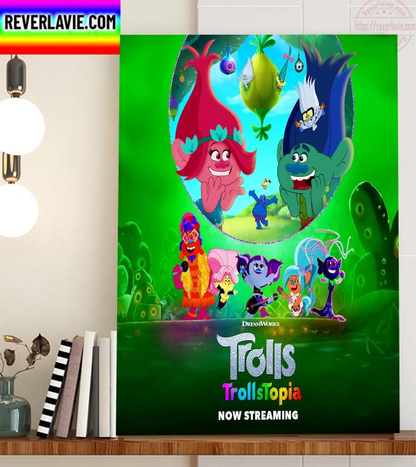 Dream Works Trolls Topia The Final Season Home Decor Poster Canvas