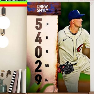 Drew Smyly In MLB At Field Of Dreams Home Decor Poster Canvas