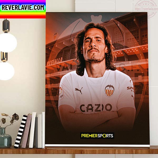 Edison Cavani Join Valencia Laliga Home Decor Poster Canvas Edison Cavani Join Valencia Laliga Home Decor Poster Canvas
