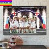 Beth Mead is Player Of The Tournament And Golden Boot Winner WEURO 2022 Home Decor Poster Canvas