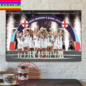 England Are The UEFA Women’s EURO 2022 Champions Home Decor Poster Canvas