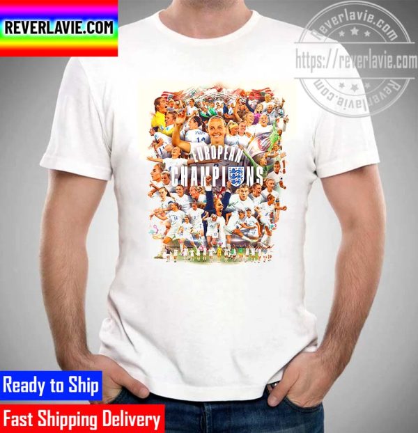 England Are The UEFA Women’s EURO 2022 Champions Unisex T-Shirt