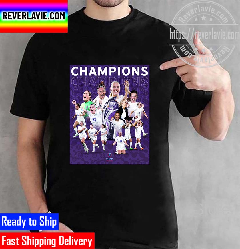 England Champions WEURO 2022 The First EURO Title Unisex T-Shirt England Champions WEURO 2022 The First EURO Title Unisex T-Shirt