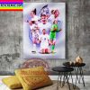 UEFA Women’s EURO 2022 England Are European Champions Home Decor Poster Canvas
