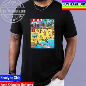 F1 Drivers On Summer Break Out of Office Mode Unisex T-Shirt