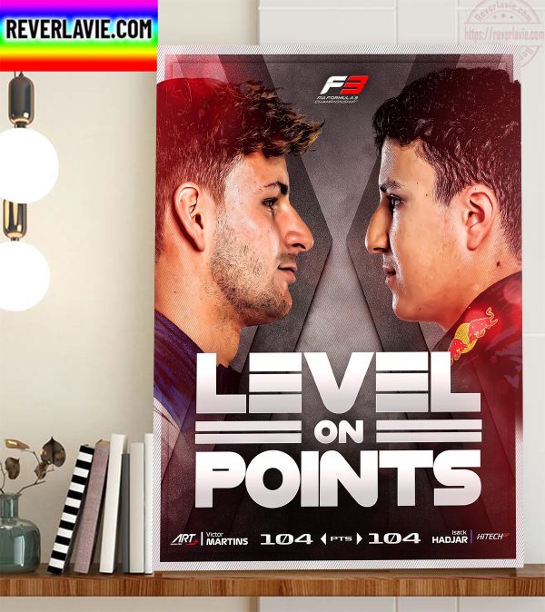 F3 Belgian GP Level On Points Home Decor Poster Canvas